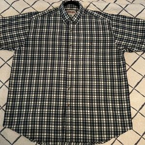 Wrangler- Rugged Wear- Size 2XL, Short Sleeve, button down shirt